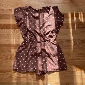 Charlotte Russe Cross Over Romper